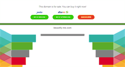 Desktop Screenshot of beautify-me.com